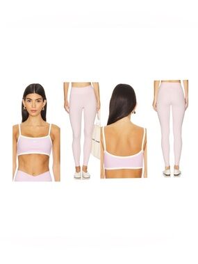 437 Four Three Seven Athletic Set Micro-Bra (L) and Essential Leggings (L)